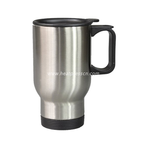 Stainless Travel Mug,Silver FOR SUBLIMATION DYE HEAT TRANSFER
